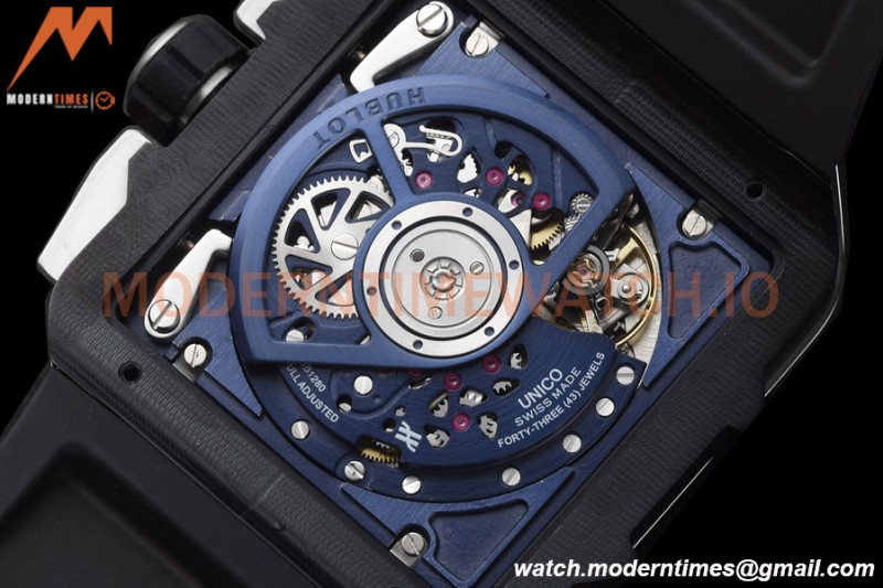Hublot - Square Bang Unico 42mm Titanium TI/RU Blue Ske BBF A1280