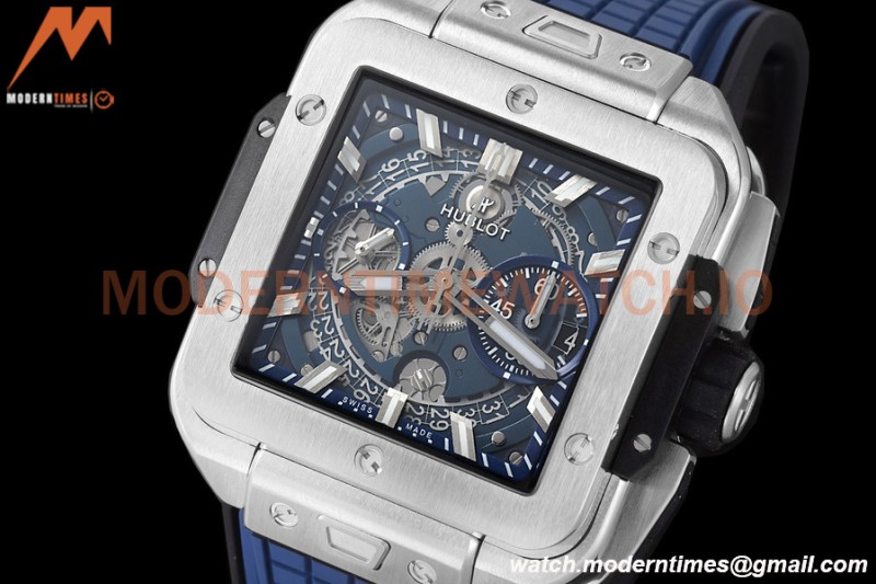Hublot - Square Bang Unico 42mm Titanium TI/RU Blue Ske BBF A1280