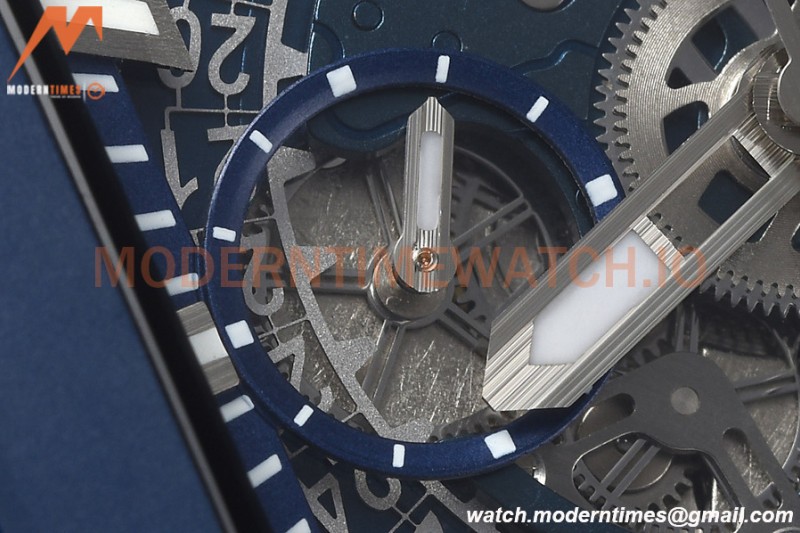 Hublot - Square Bang Unico 42mm Titanium Cer TI/RU Blue Ske BBF A1280