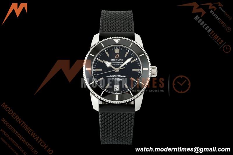 Breitling - Superocean Heritage B20 Automatic 42mm SS/RU Black BLF A2824 | 브라이틀링 - 슈퍼오션 헤리티지 B20 오토매틱 42mm SS/RU 블랙 BLF A2824