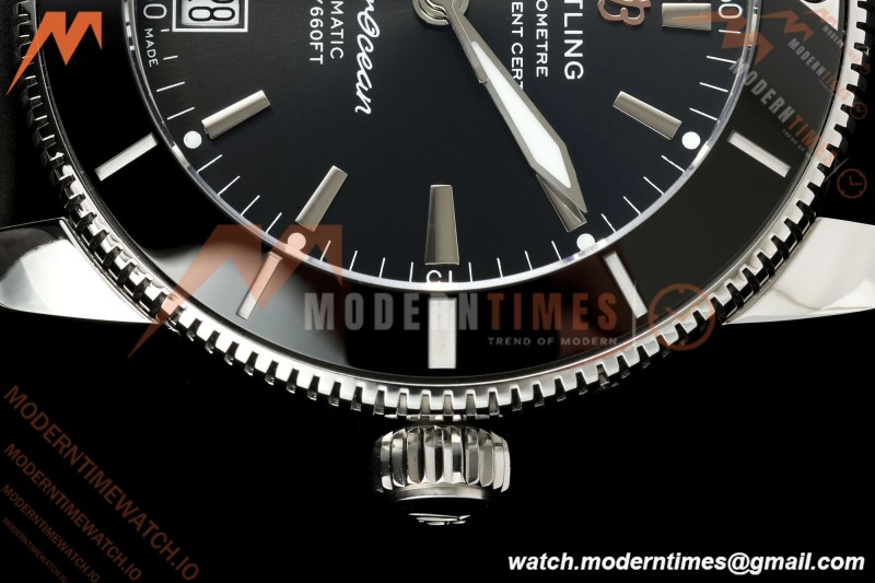 Breitling - Superocean Heritage B20 Automatic 42mm SS/RU Black BLF A2824 | 브라이틀링 - 슈퍼오션 헤리티지 B20 오토매틱 42mm SS/RU 블랙 BLF A2824