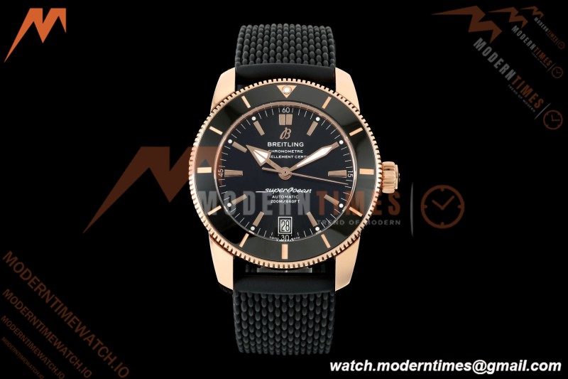 Breitling - Superocean Heritage B20 Automatic 42mm RG/RU Black BLF A2824