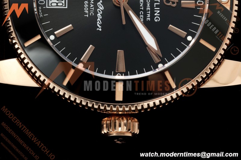 Breitling - Superocean Heritage B20 Automatic 42mm RG/RU Black BLF A2824