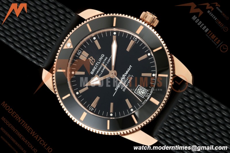 Breitling - Superocean Heritage B20 Automatic 42mm RG/RU Black BLF A2824