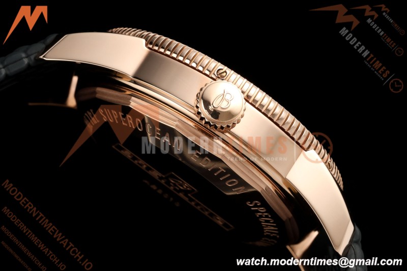 Breitling - Superocean Heritage B20 Automatic 42mm RG/RU Black BLF A2824