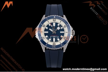 Breitling - Superocean Automatic 46mm SS/RU Blue Dial BLF A2824