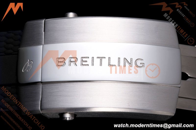 Breitling - Superocean Automatic 46mm SS/RU Black Dial BLF A2824