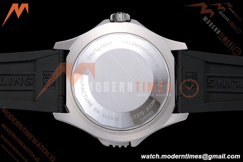 Breitling - Superocean Automatic 46mm SS/RU Black Dial BLF A2824