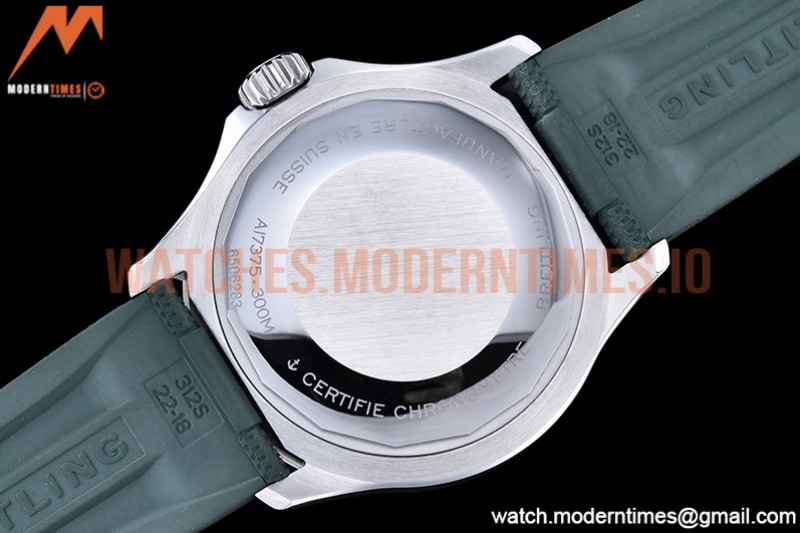 Breitling - Superocean 42mm Blk SS/RU Red BLS Asia 2824