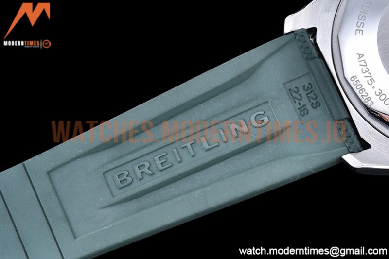 Breitling - Superocean 42mm Blk SS/RU Red BLS Asia 2824