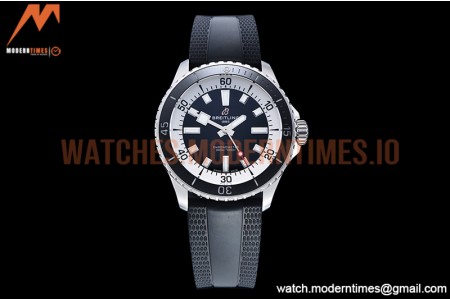Breitling - Superocean 42mm Blk SS/RU Black BLS Asia 2824