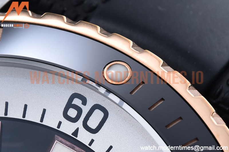 Breitling - Superocean 42mm Blk RG/SS/RU Black BLS Asia 2824