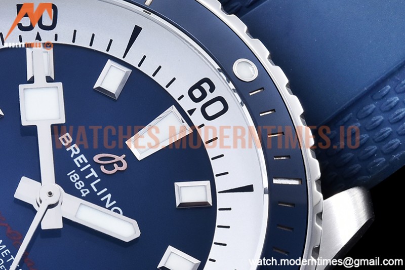 Breitling - Superocean 42mm Blue SS/RU Blue BLS Asia 2824