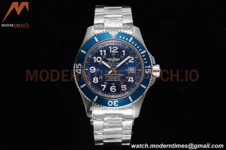 Breitling - Superocean II 44mm Automatic SS/SS Blu/Num TF Asia 2824
