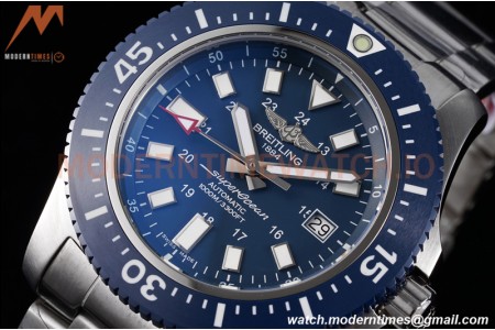 Breitling - Superocean II 44mm Automatic SS/SS Blu/Stk TF Asia 2824