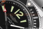 Breitling - Superocean 44mm Automatic SS/SS Blk/Stk/Num TF Asia 2824