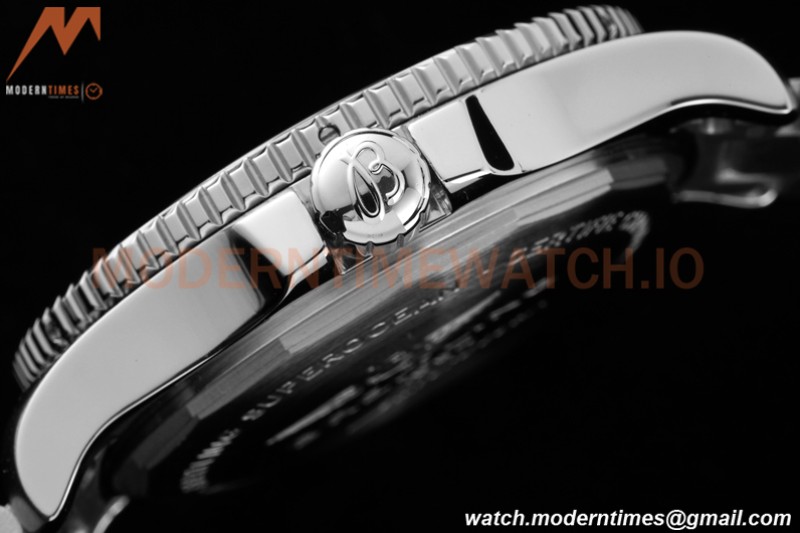Breitling - Superocean 42mm Automatic SS/SS Wht/Stk/Num TF Asia 2824