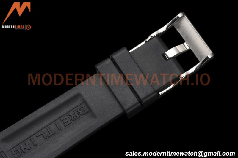 Breitling - Superocean 44mm Red SS/SS Green BLSF A2824
