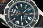 Breitling - Superocean 44mm Red SS/SS Green BLSF A2824