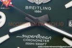 Breitling - Superocean 44mm Red SS/SS Green BLSF A2824