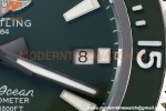 Breitling - Superocean 44mm Red SS/SS Green BLSF A2824