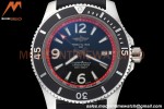Breitling - Superocean 44mm SS/RU Black/Red BLSF A2824