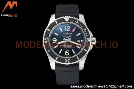 Breitling - Superocean 44mm SS/RU Black BLSF A2824