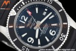 Breitling - Superocean 44mm SS/RU Black BLSF A2824