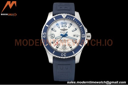 Breitling - Superocean 44mm SS/RU White BLSF A2824