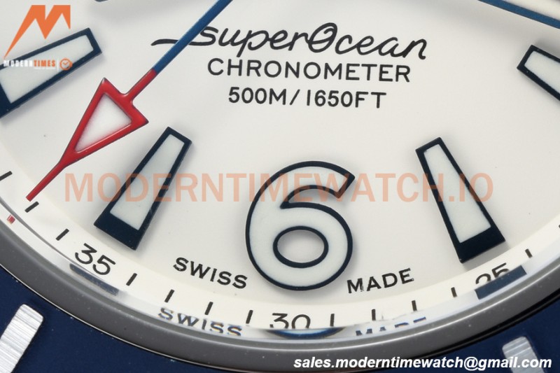 Breitling - Superocean 44mm SS/RU White BLSF A2824