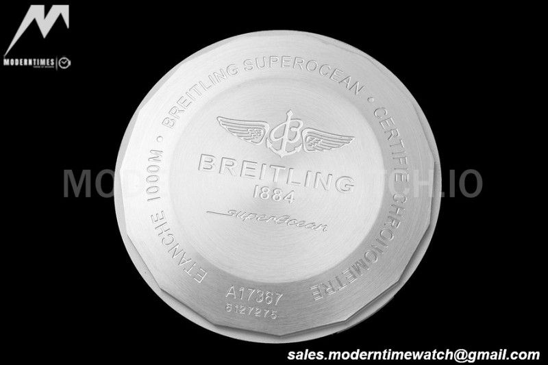 Breitling - Superocean 44mm SS/RU White BLSF A2824
