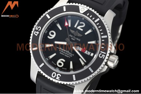 Breitling - Superocean Ironman 44mm SS/RU Black BLSF A2824
