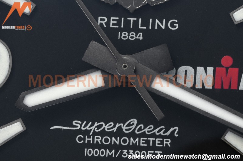 Breitling - Superocean Ironman 44mm SS/RU Black BLSF A2824