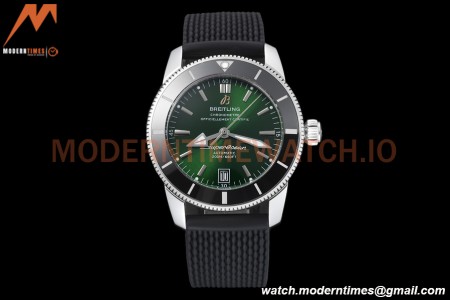 Breitling - Superocean Heritage B20 Automatic 42mm SS/RU Green BLSF A2824