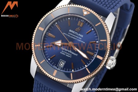 Breitling - Superocean Heritage B20 Automatic 42mm RG/SS/RU Blue BLSF A2824
