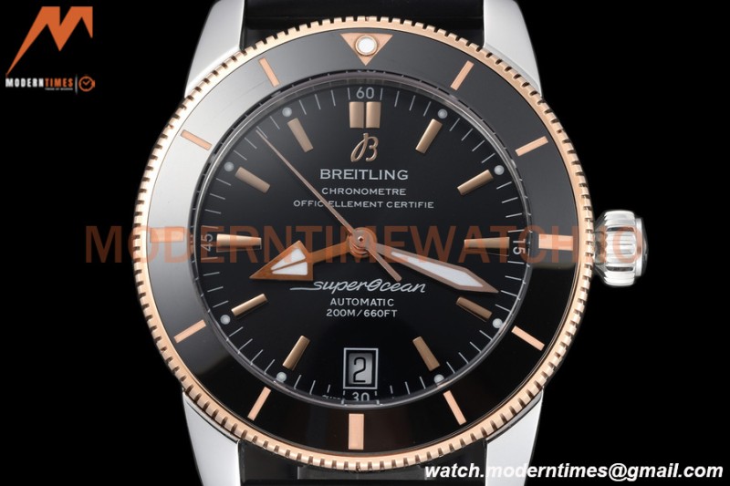 Breitling - Superocean Heritage B20 Automatic 42mm RG/SS/RU Black BLSF A2824
