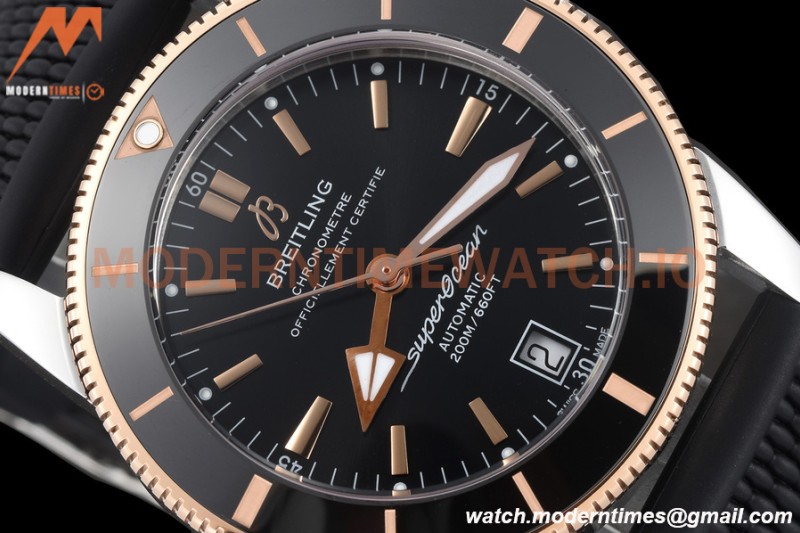 Breitling - Superocean Heritage B20 Automatic 42mm RG/SS/RU Black BLSF A2824