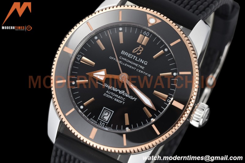 Breitling - Superocean Heritage B20 Automatic 42mm RG/SS/RU Black BLSF A2824