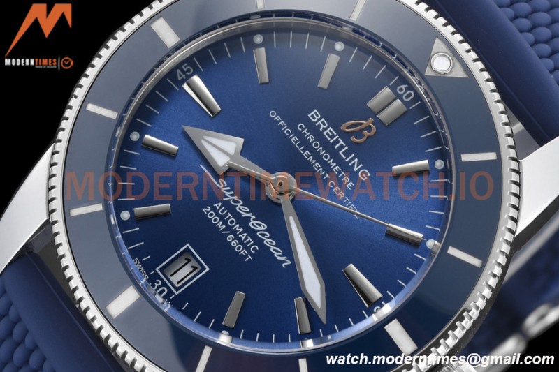 Breitling - Superocean Heritage B20 Automatic 42mm SS/RU Blue BLSF A2824
