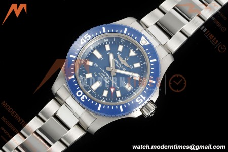 Breitling - Superocean Special 44mm Ceramic SS/SS Blue/Stk TF V2 A2824 | 브라이틀링 - 슈퍼오션 스페셜 44mm 세라믹 SS/SS 블루/Stk TF V2 A2824