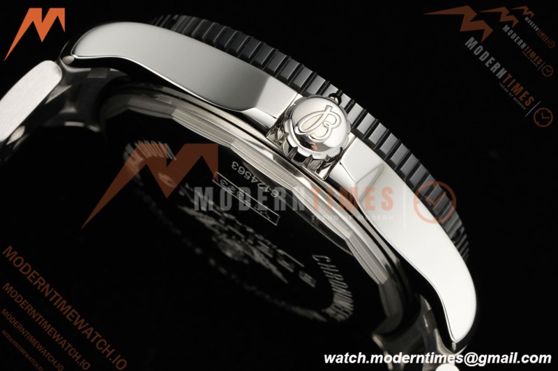 Breitling - Superocean Special 44mm Ceramic SS/SS Blk/Stk TF V2 A2824 | 브라이틀링 - 슈퍼오션 스페셜 44mm 세라믹 SS/SS 블랙/스틸 TF V2 A2824