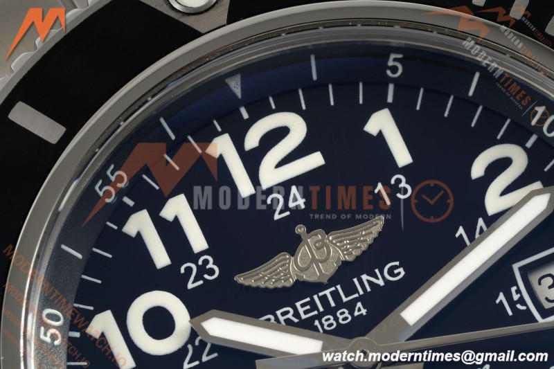 Breitling - Superocean Special 44mm Ceramic SS/SS Blk/Num TF V2 A2824 | 브라이틀링 - 슈퍼오션 스페셜 44mm 세라믹 SS/SS 블랙/넘버 TF V2 A2824