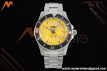 Breitling - Superocean Special 44mm Ceramic SS/SS Yelw/Stk/Num TF V2 A2824 | 브라이틀링 - 슈퍼오션 스페셜 44mm 세라믹 SS/SS 옐로우/스틸/숫자 TF V2 A2824