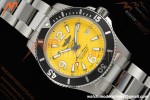 Breitling - Superocean Special 44mm Ceramic SS/SS Yelw/Stk/Num TF V2 A2824 | 브라이틀링 - 슈퍼오션 스페셜 44mm 세라믹 SS/SS 옐로우/스틸/숫자 TF V2 A2824