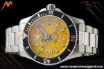 Breitling - Superocean Special 44mm Ceramic SS/SS Yelw/Stk/Num TF V2 A2824 | 브라이틀링 - 슈퍼오션 스페셜 44mm 세라믹 SS/SS 옐로우/스틸/숫자 TF V2 A2824