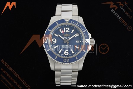 Breitling - Superocean Special 44mm Ceramic SS/SS Blue/Stk/Num TF V2 A2824 | 브라이틀링 - 슈퍼오션 스페셜 44mm 세라믹 SS/SS 블루/Stk/Num TF V2 A2824