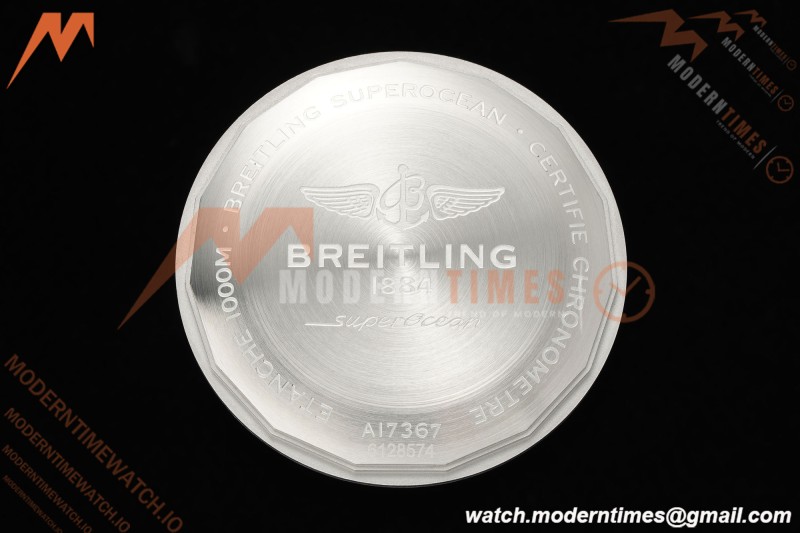 Breitling - Superocean Special 44mm Ceramic SS/SS Wht/Stk/Num TF V2 A2824
