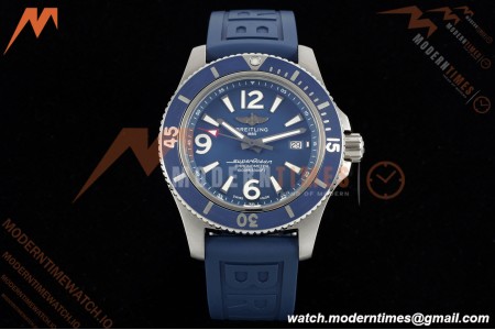 Breitling - Superocean Special 44mm Ceramic SS/RU Blue/Stk/Num TF V2 A2824 | 브라이틀링 - 슈퍼오션 스페셜 44mm 세라믹 SS/RU 블루/Stk/Num TF V2 A2824