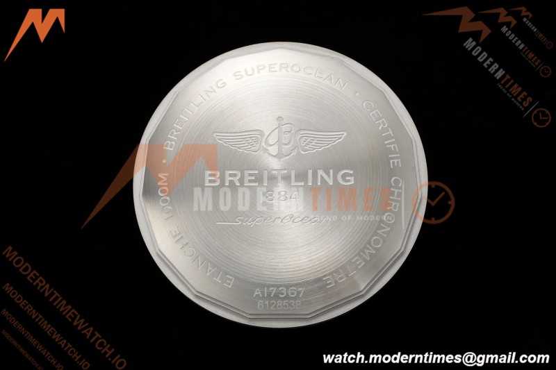 Breitling - Superocean Special 44mm Ceramic SS/RU Blue/Stk/Num TF V2 A2824