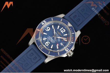 Breitling - Superocean Special 44mm Ceramic SS/RU Blue/Stk/Num TF V2 A2824 | 브라이틀링 - 슈퍼오션 스페셜 44mm 세라믹 SS/RU 블루/Stk/Num TF V2 A2824